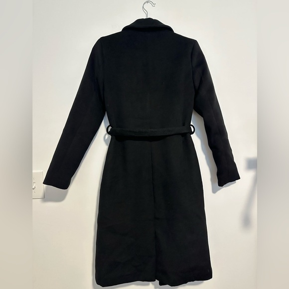JustFab black peacoat - Picture 2 of 8